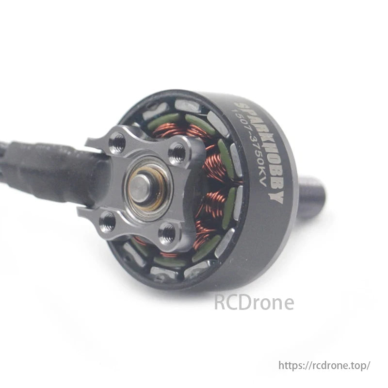 Sparkhobby 1507 FPV Motor, The motor has a total weight of only 20.4g and offers strong thrust-to-weight performance, ideal for ultralight drones or cinewhoops.