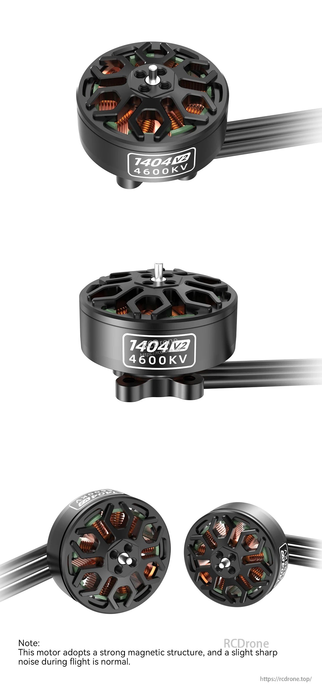 SpeedyBee 1404-4600KV Motor for Bee25 2.5 inch FPV