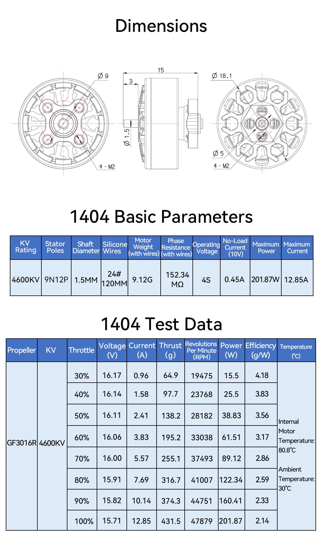 SpeedyBee 1404-4600KV Motor SpeedyBee 1404-4600KV Motor