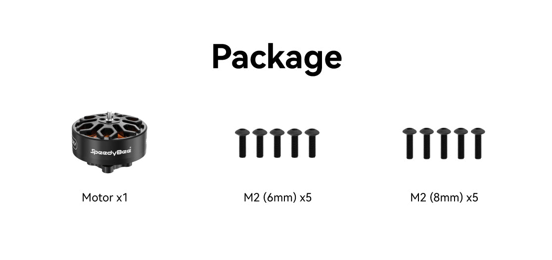 SpeedyBee 2006-1950KV Motor Bee35 3.5 inch FPV SpeedyBee 2006-1950KV Motor Bee35 3.5 inch FPV
