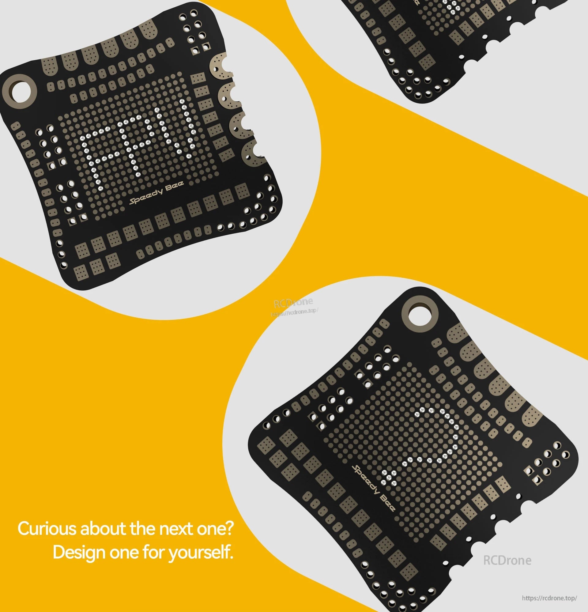 SpeedyBee 4pcs FPV Soldering Practice Board