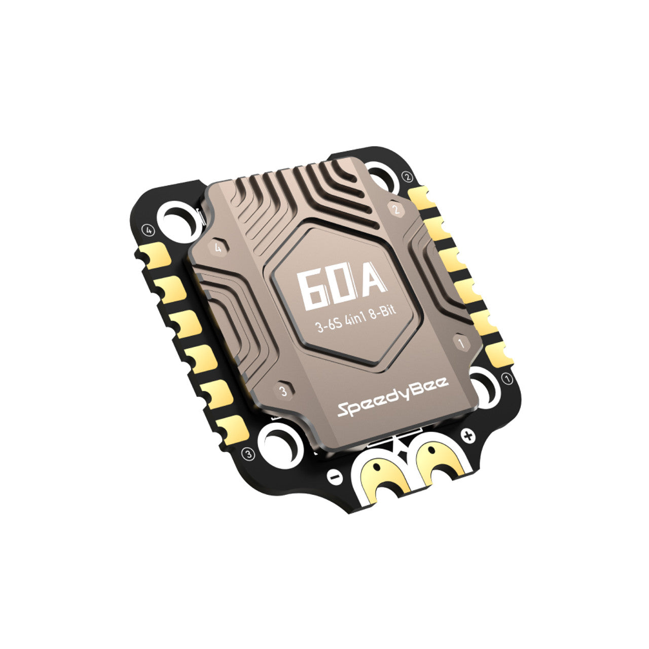 SpeedyBee BLS 60A 30x30 4-in-1 ESC, The SpeedyBee BLS 60A ESC is a versatile motor control device suitable for drones, robots, and vehicles.