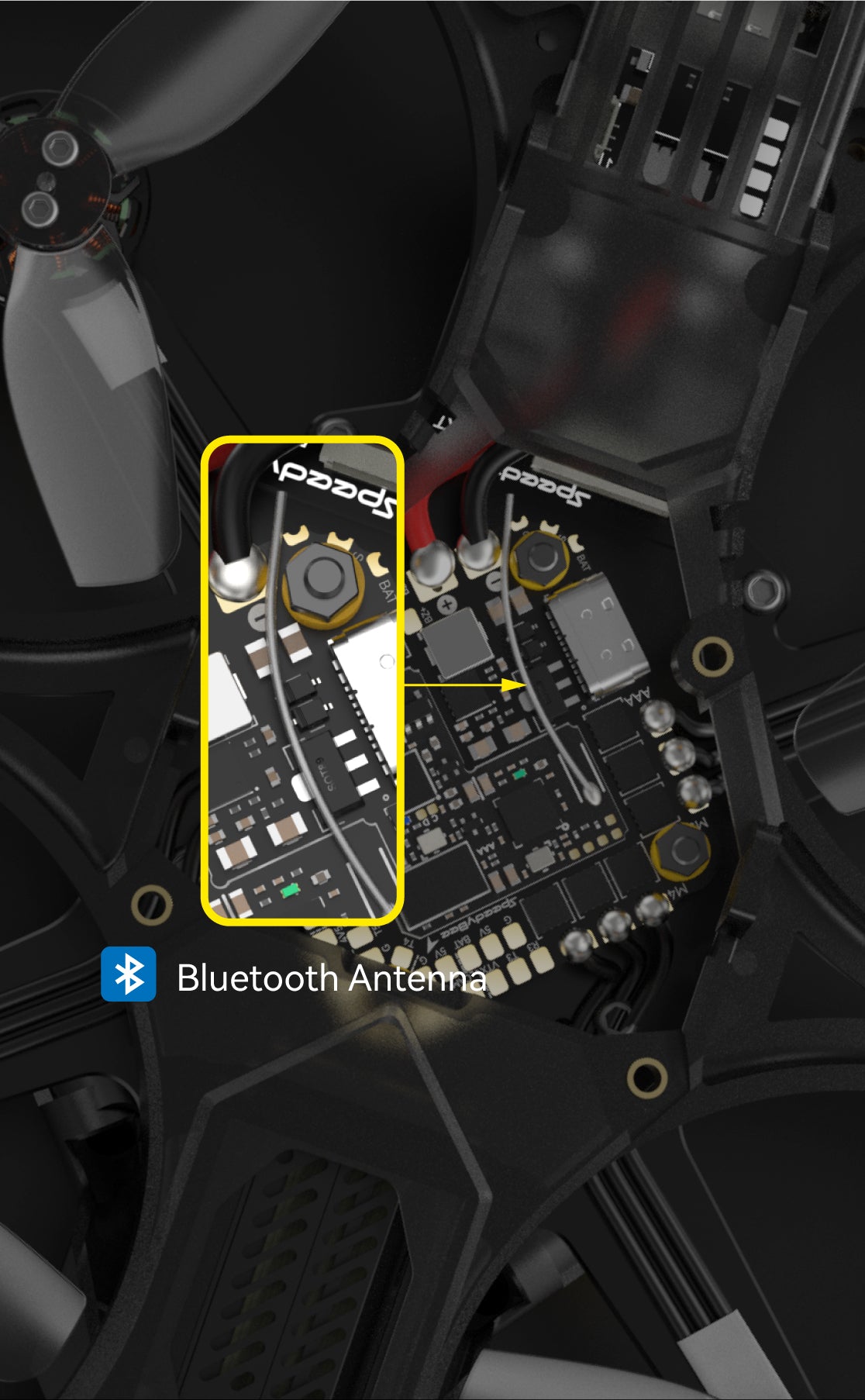 SpeedyBee Bee25 - 4S HD O3 Air Unit  2.5 inch FPV, SpeedyBee Bee25