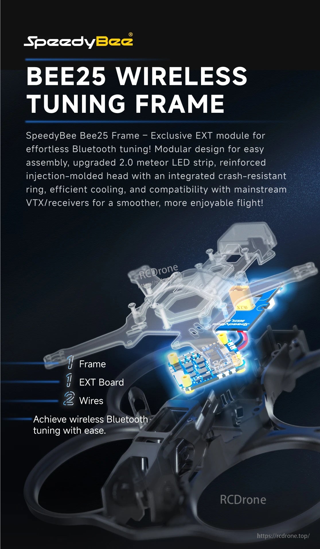 SpeedyBee Bee25 Wireless Tuning Frame
