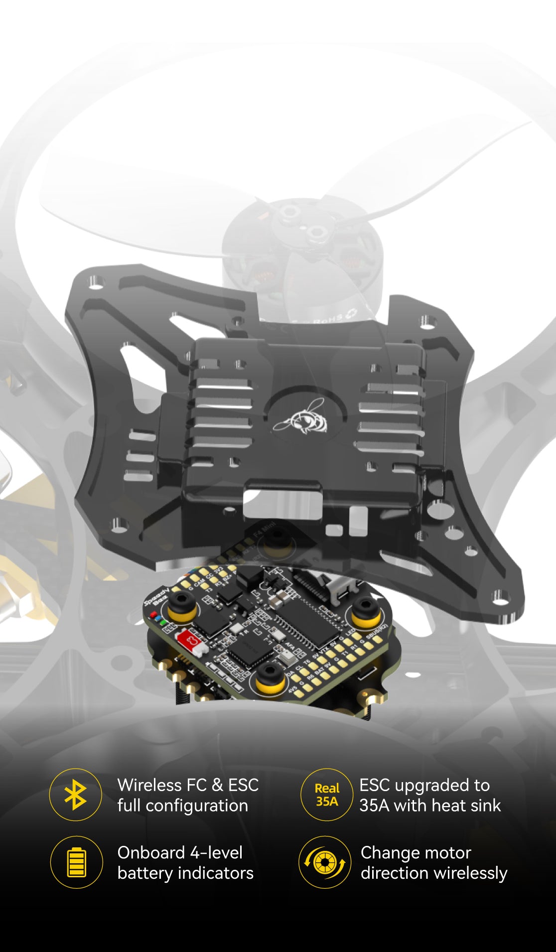 SpeedyBee Bee35 Drone SpeedyBee Bee35 - 3.5 inch FPV, SpeedyBee Bee35 Drone