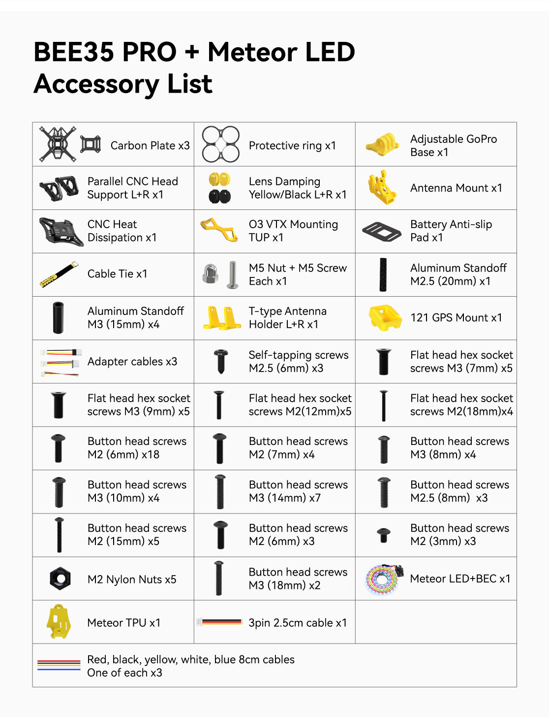 SpeedyBee Bee35 Frame SpeedyBee Bee35 Frame