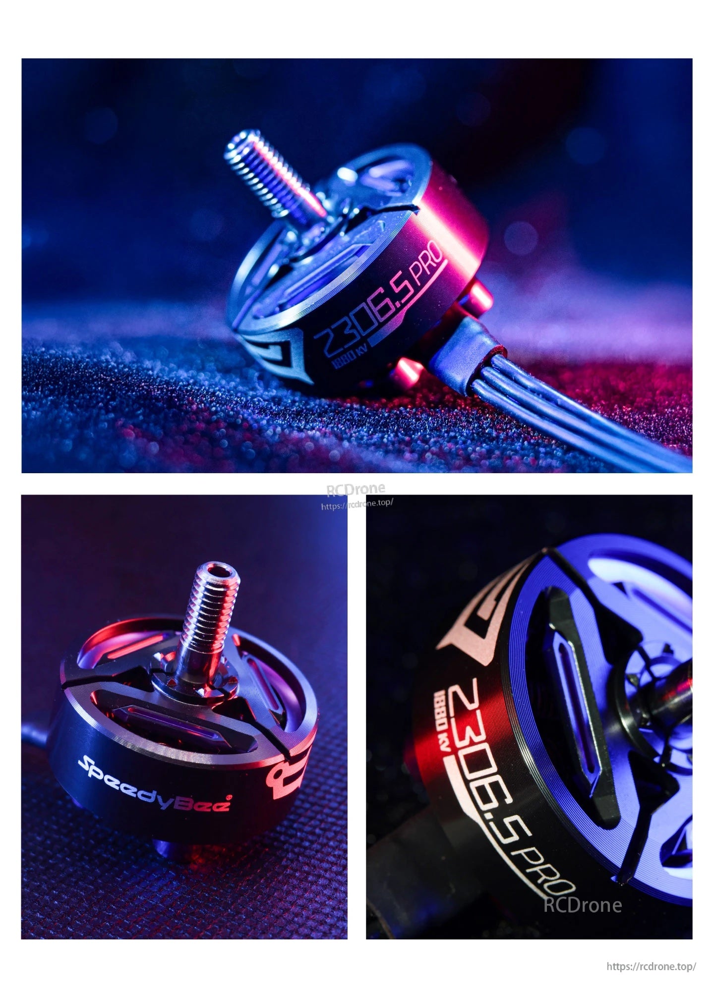 SpeedyBee BeeStorm 2306.5 PRO-1880KV Motor for Mario5 5 inch FPV Drone