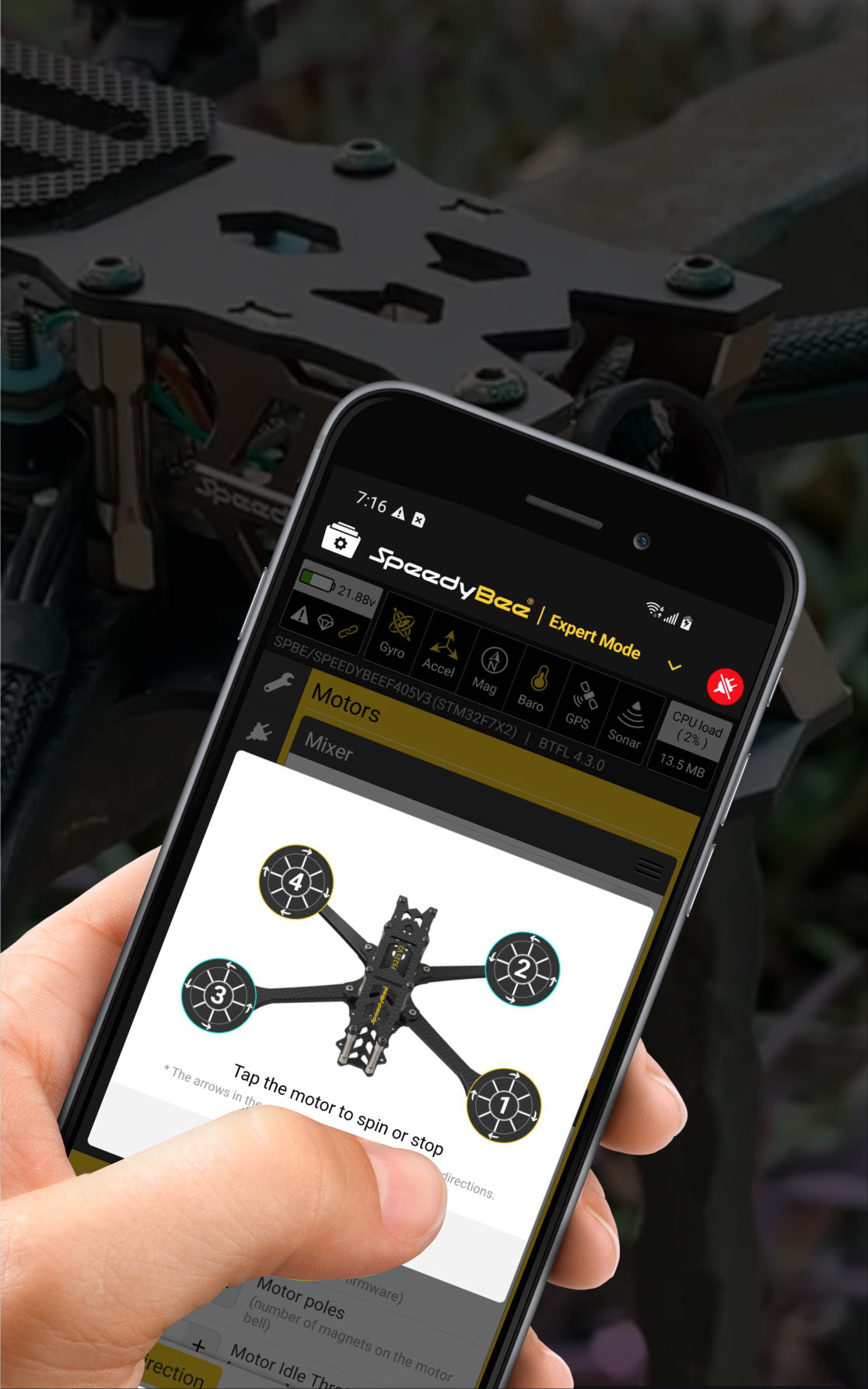 SpeedyBee F405 V3 STACK SpeedyBee F405 BLS 50A 30x30 4-in-1 ESC, SpeedyBee F405 V3 STACK