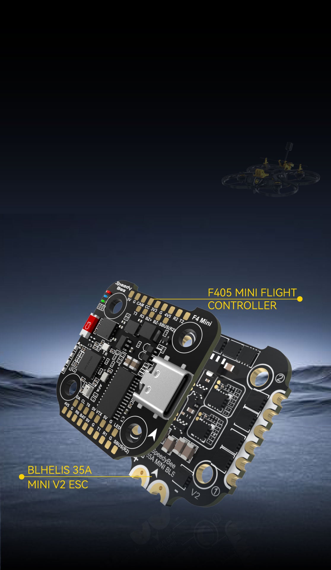 SpeedyBee F405 V3 STACK SpeedyBee F405 Mini BL, SpeedyBee F405 V3 STACK