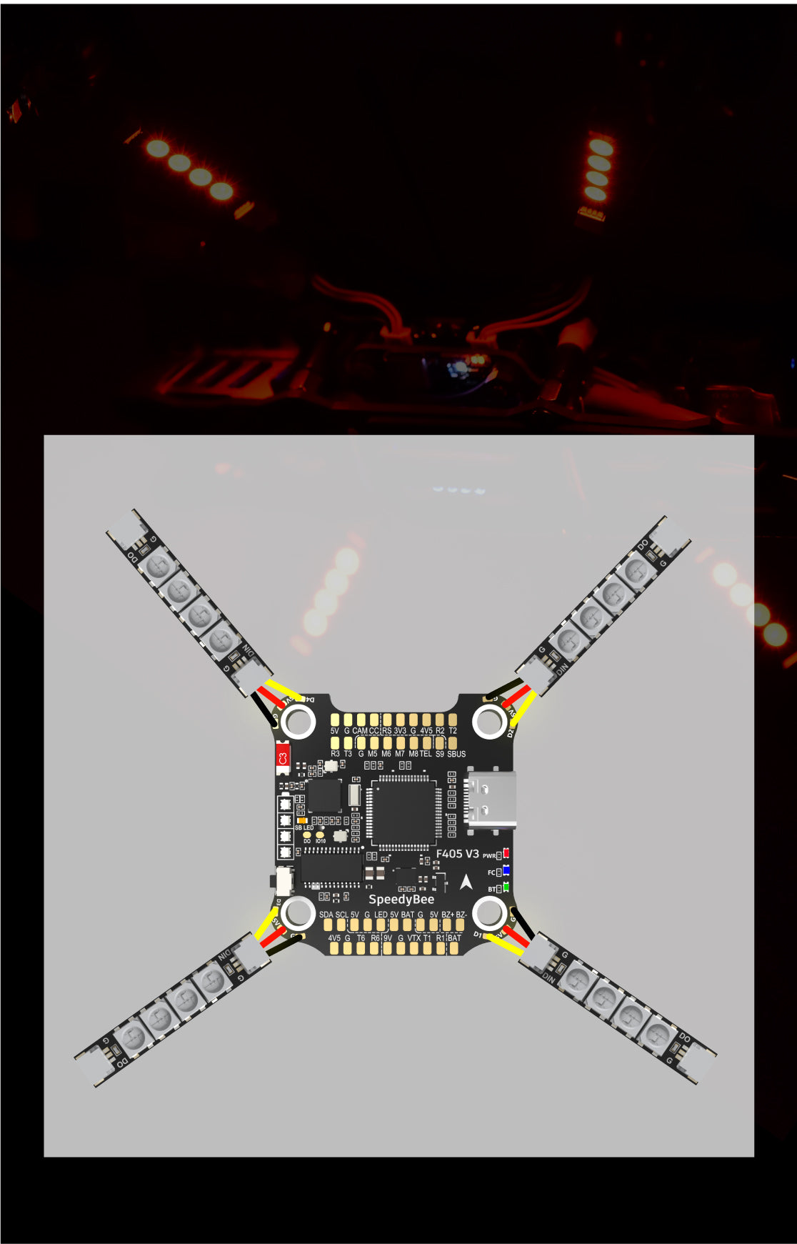 SpeedyBee F405 V3 ESC Stack, SpeedyBee F405 BLS 60A