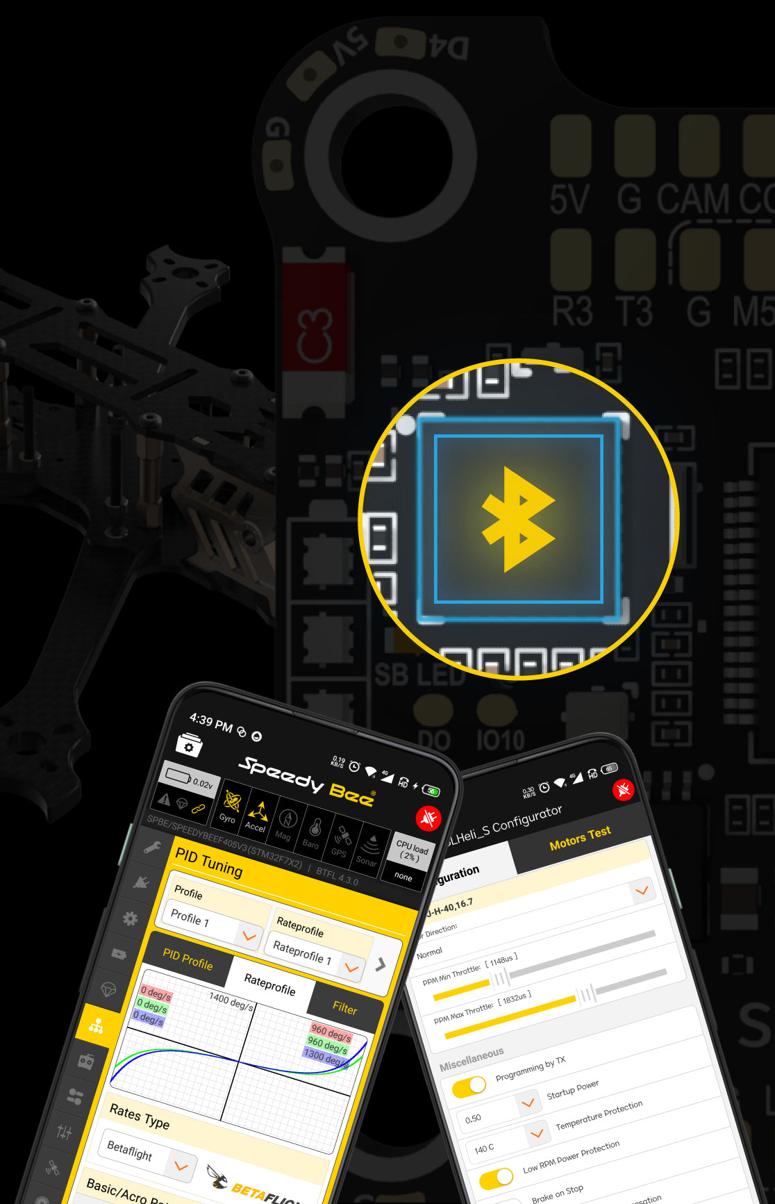 SpeedyBee F405 BLS 60A SpeedyBee F405 V3 ESC Stack, SpeedyBee F405 BLS 60A