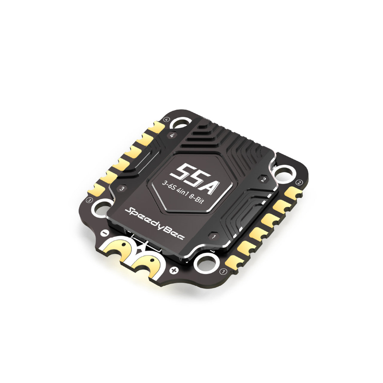 A brushless Li-Po stack motor kit for racing drones.