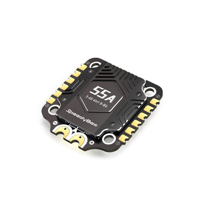 A brushless Li-Po stack motor kit for racing drones.