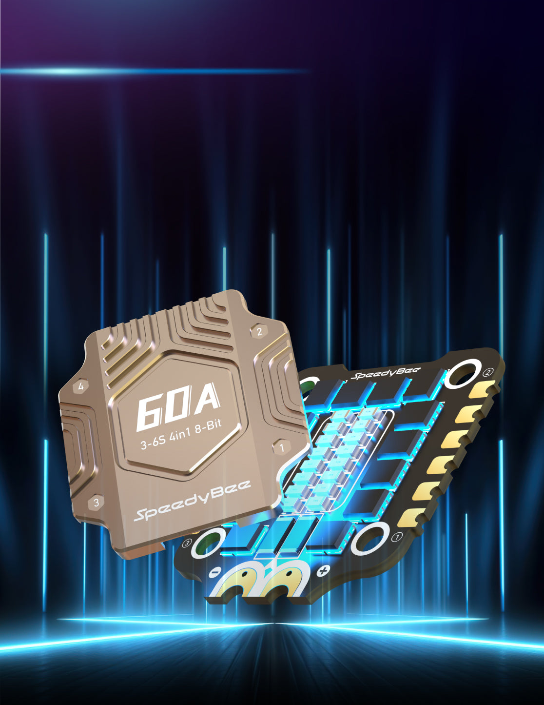 SpeedyBee F405 BLS 60A SpeedyBee F405 V4 BLS 30x30 FC ESC Stack, SpeedyBee F405 BLS 60A