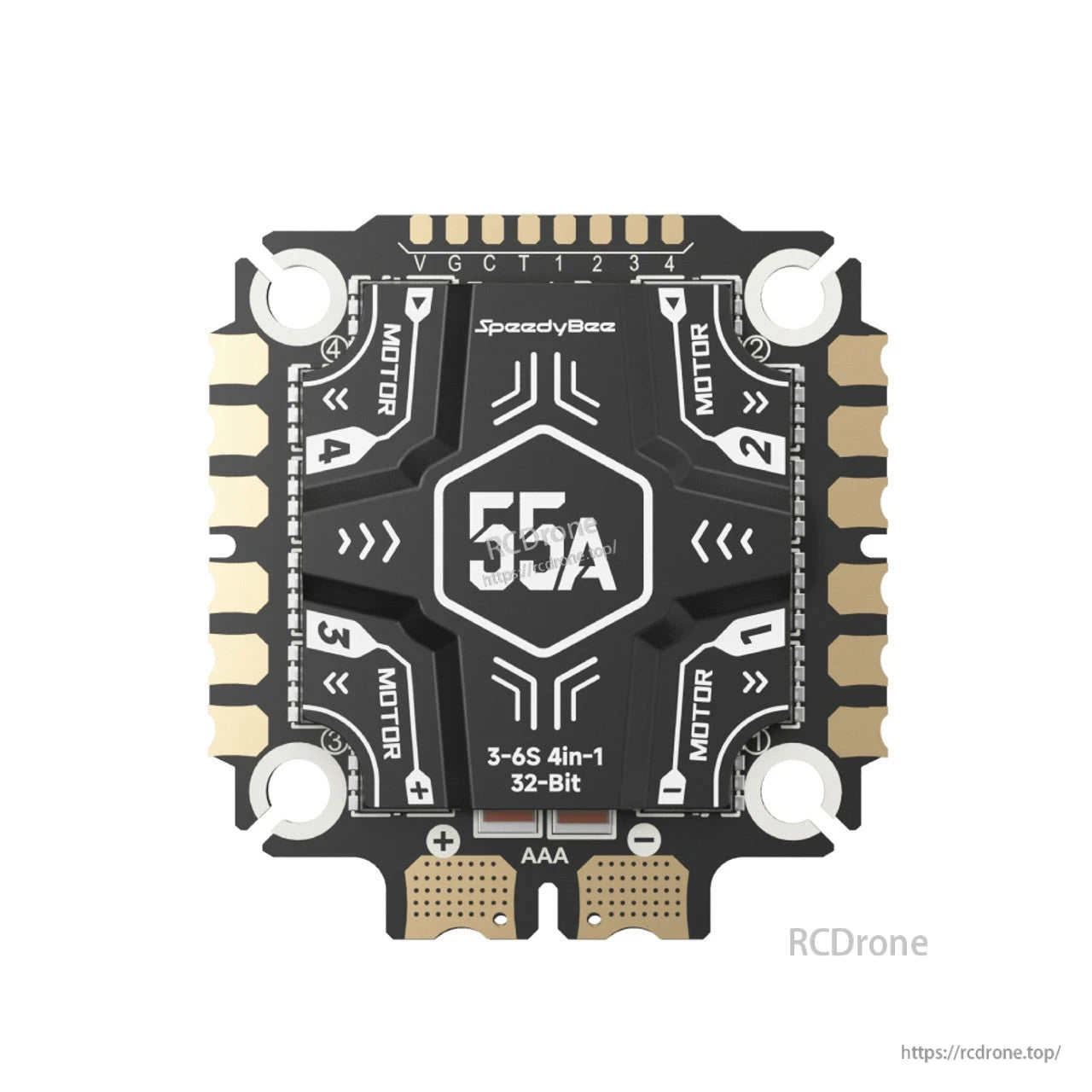 SpeedyBee F405 V5 OX32 55A 30x30 Model Aircraft FC & 4-in-1 ESC Stack with ICM42688 Gyro, STM32F405, Wireless Tuning & 16MB Blackbox