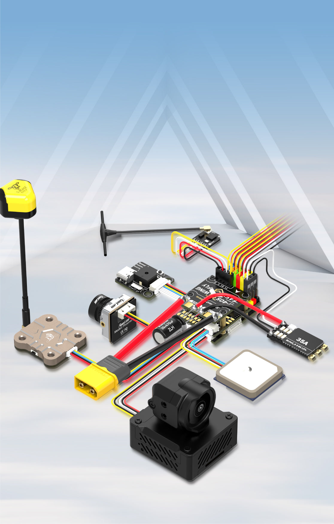 SpeedyBee F405 Mini FC, SpeedyBee F405 Wing Mini Easy fly