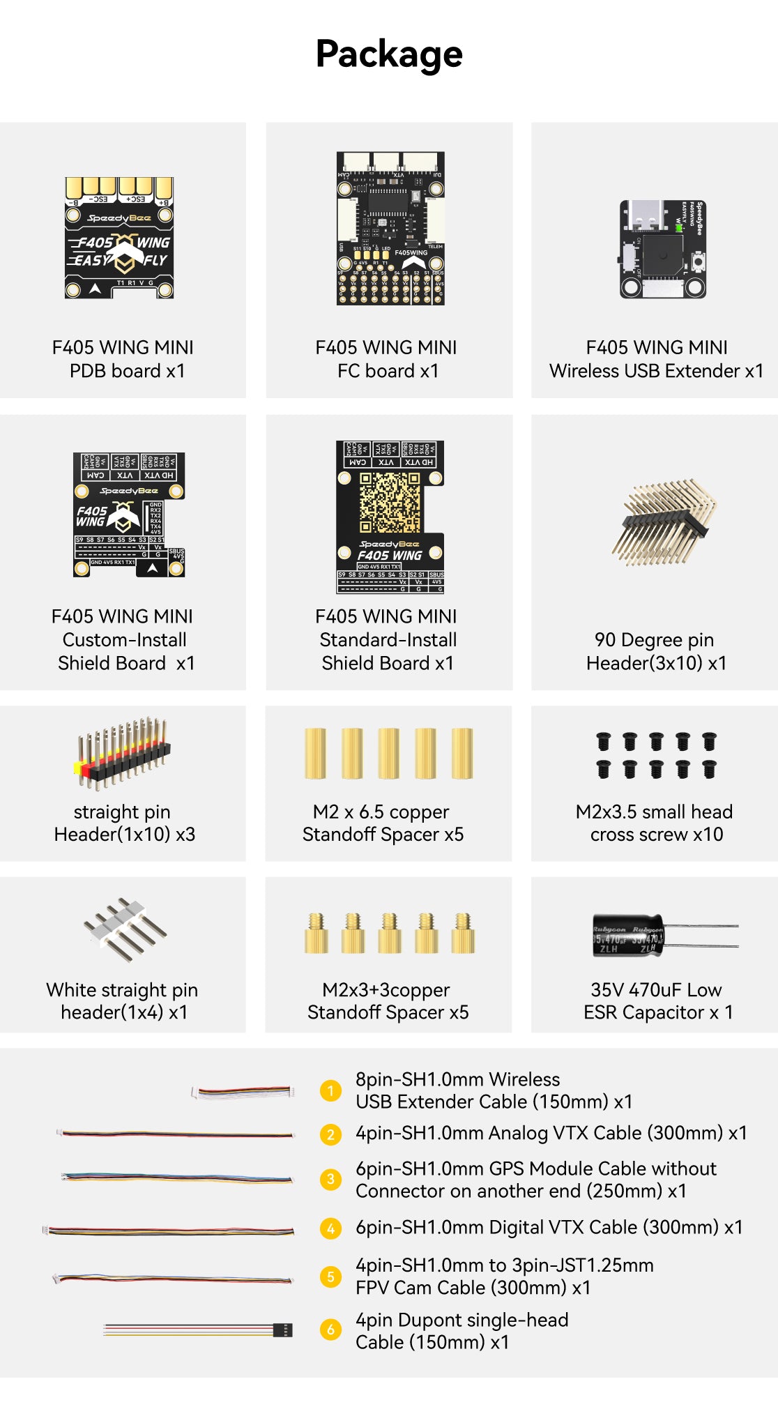 SpeedyBee F405 Wing Mini Easy fly