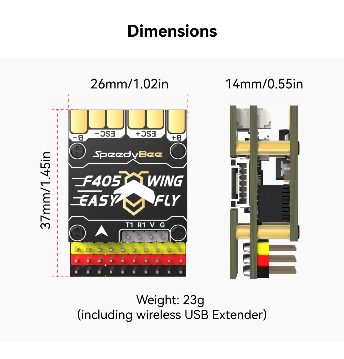 SpeedyBee F405 Wing Mini Easy fly SpeedyBee F405 Wing Mini Easy fly