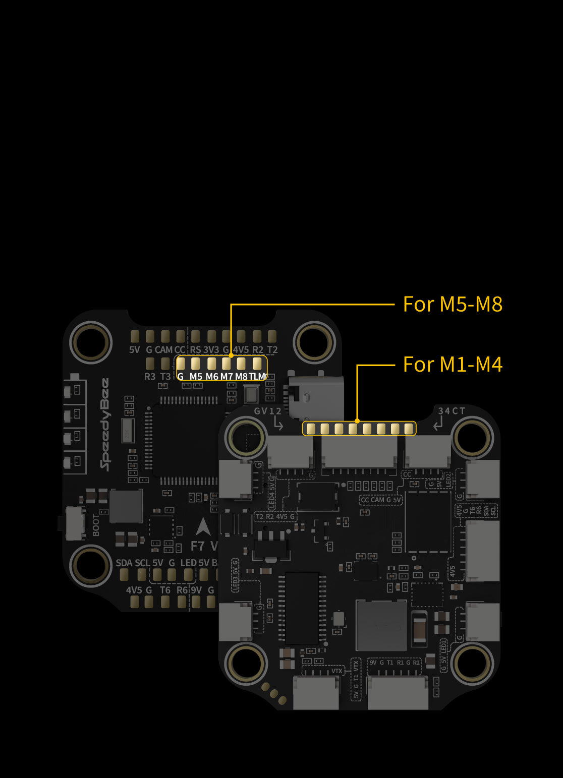 SpeedyBee F7 V3 BL32 50A 4-in-1 ESC, SpeedyBee F7V3 STACK