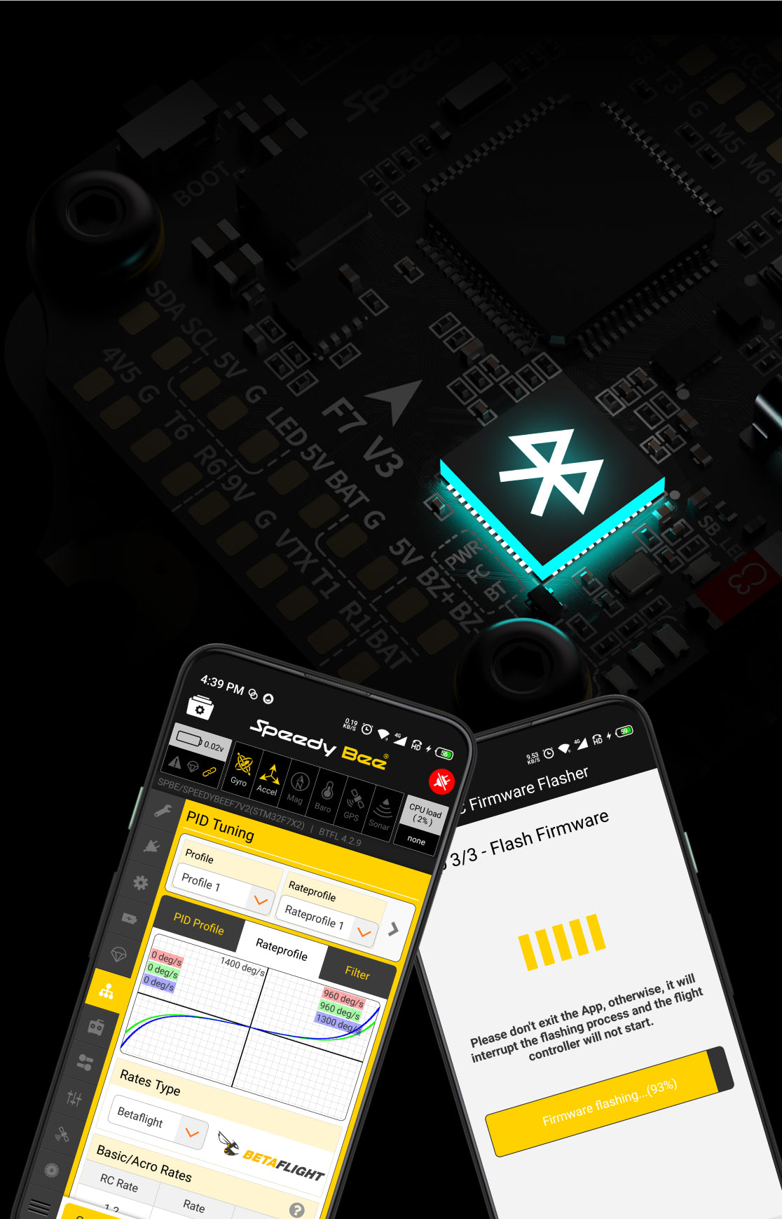 SpeedyBee F7V3 STACK SpeedyBee F7 V3 Flight Controller, SpeedyBee F7V3 STACK