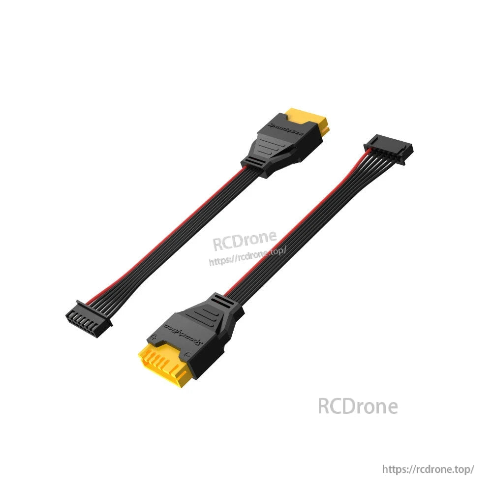 SpeedyBee JST-XH 2-6S LiPo Battery Balance Cable, SpeedyBee LiPo battery balance cable with XT60-style connector and JST-XH balance plug, red/black wires