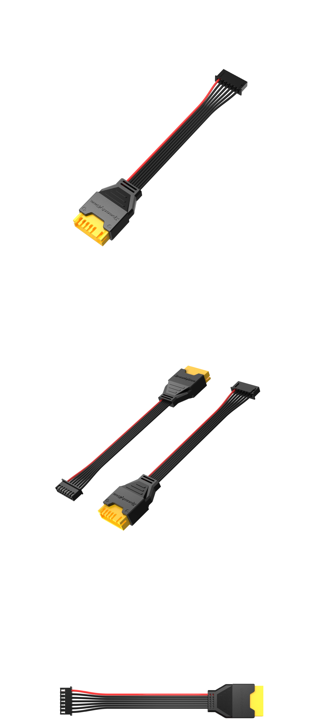 SpeedyBee JST-XH 2-6S LiPo Battery Balance Cable Charging Extension Wire 22AWG
