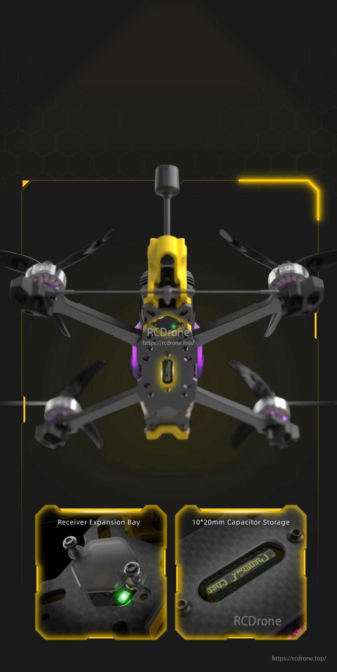 SpeedyBee Mario 5 DC/XH Drone Upgrade Kit