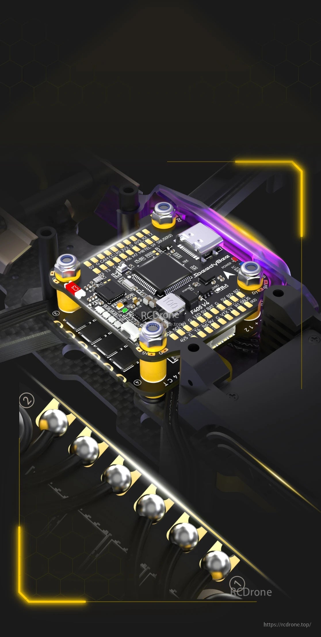 SpeedyBee Mario 5 DC/XH Drone Upgrade Kit