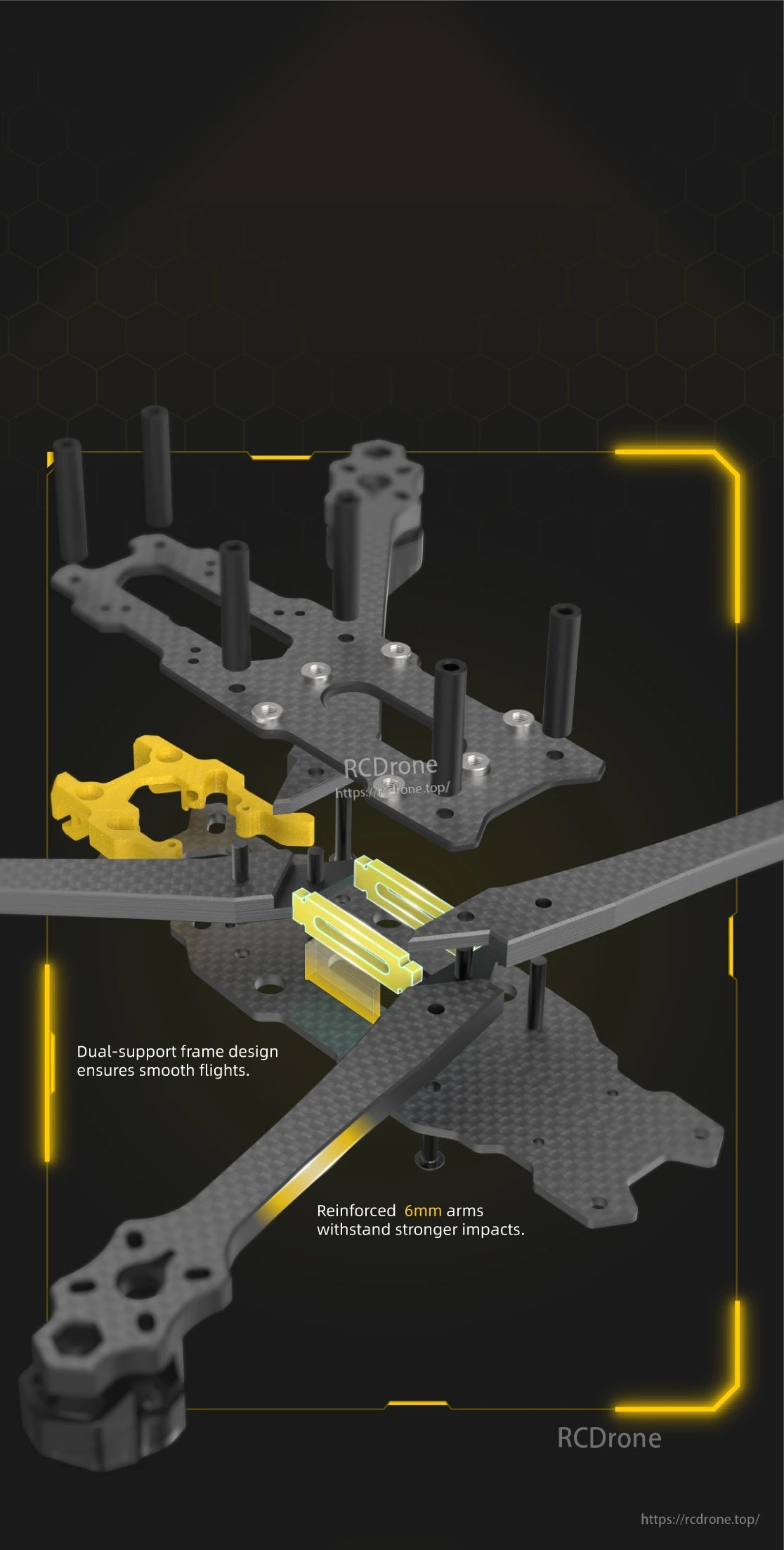 SpeedyBee Mario 5 DC/XH Drone Upgrade Kit