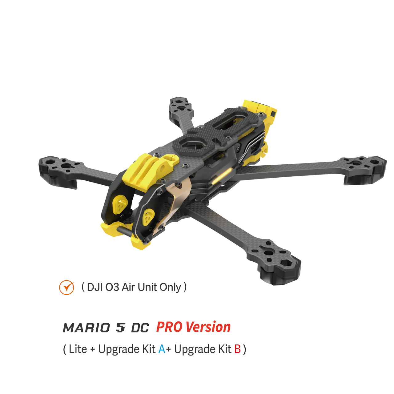 SpeedyBee Mario 5 Frame - 226/227mm Wheelbase 5Inch FPV Frame