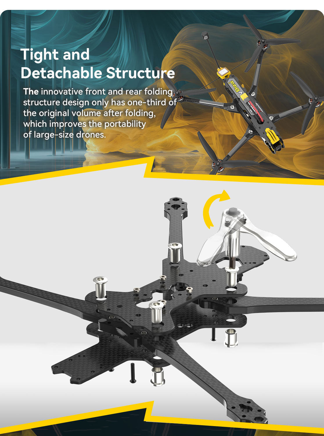 Mario Fold 8 DC Long Range Drone Mario Fold 8 DC Long Range Drone