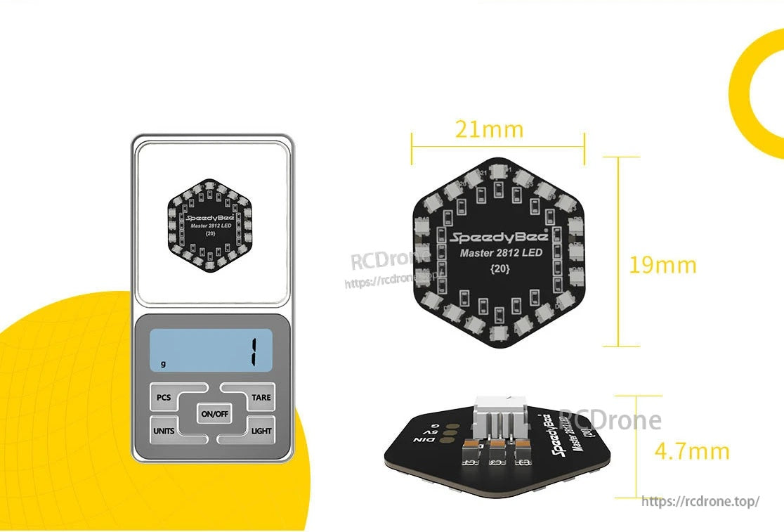 SpeedyBee Master 5 V1 V2 Programmable 2812 Cellular LED