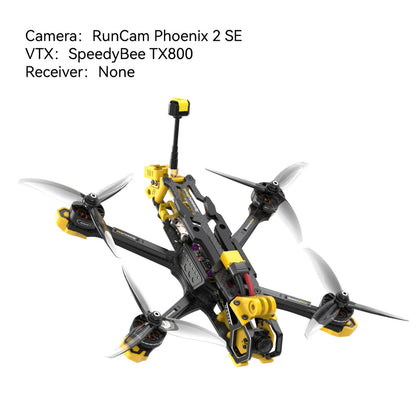 The SpeedyBee Master 5 V2 is a 5-inch freestyle FPV drone with HD camera.