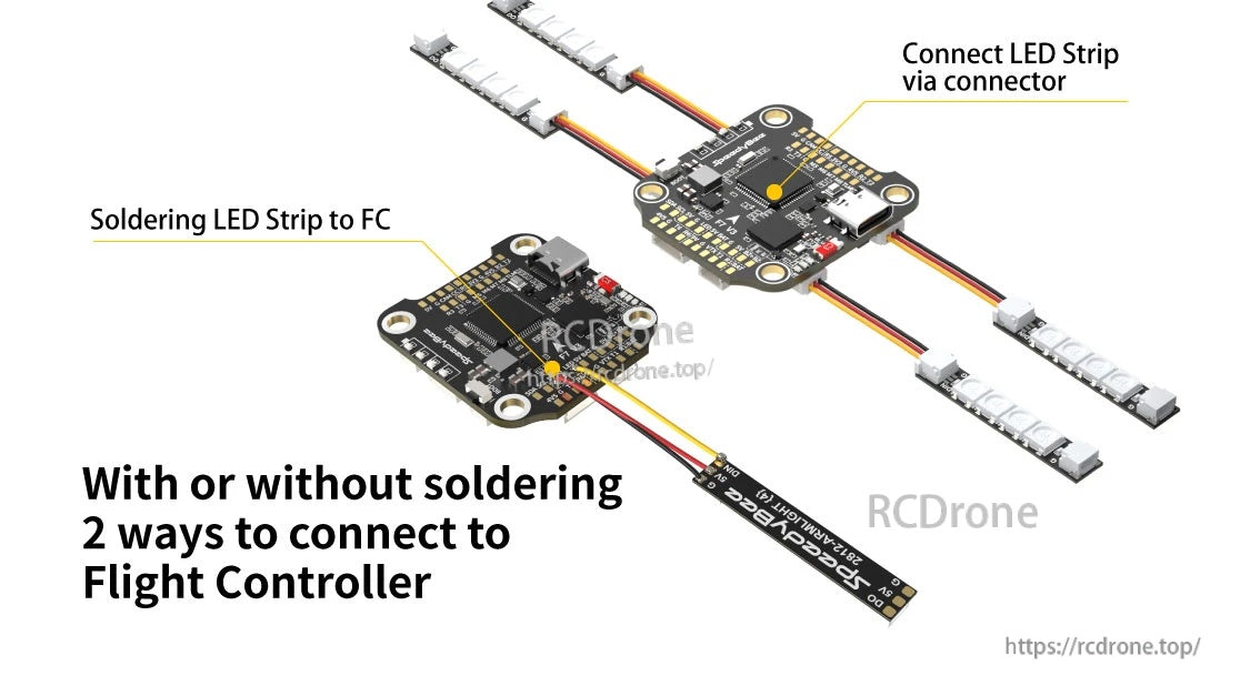 SpeedyBee Programable 2812 Arm LEDs (4 Pcs)