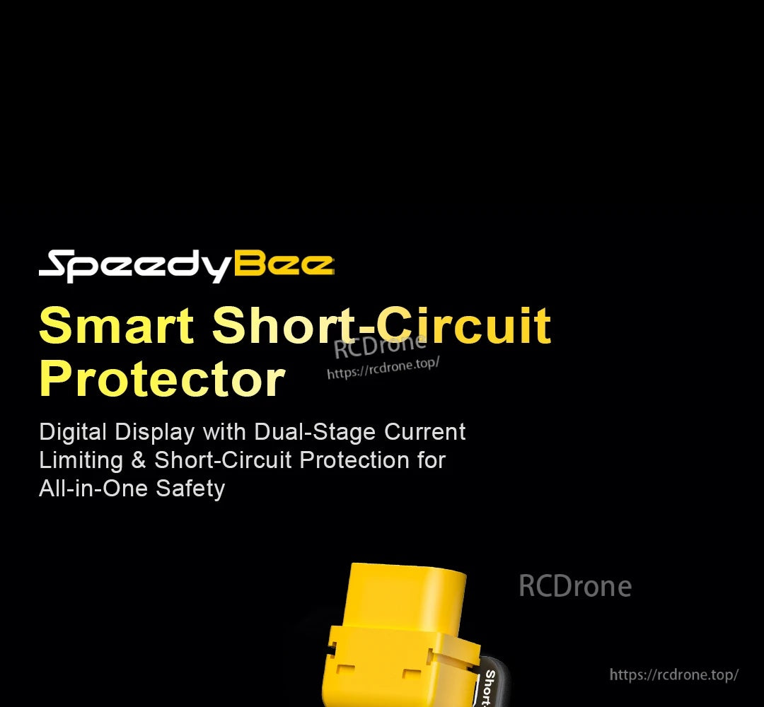SpeedyBee Short-Circuit Protector Smart Power Tester