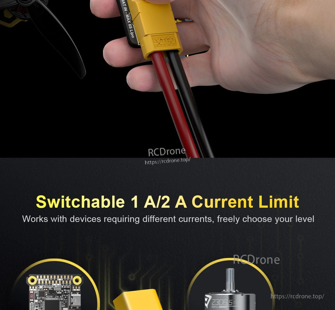 SpeedyBee Short-Circuit Protector Smart Power Tester