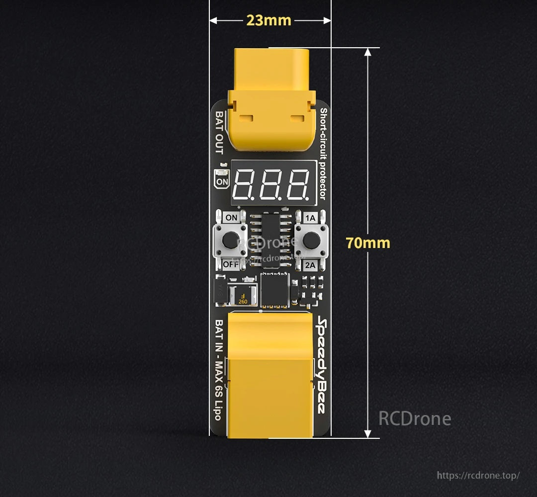 SpeedyBee Short-Circuit Protector Smart Power Tester