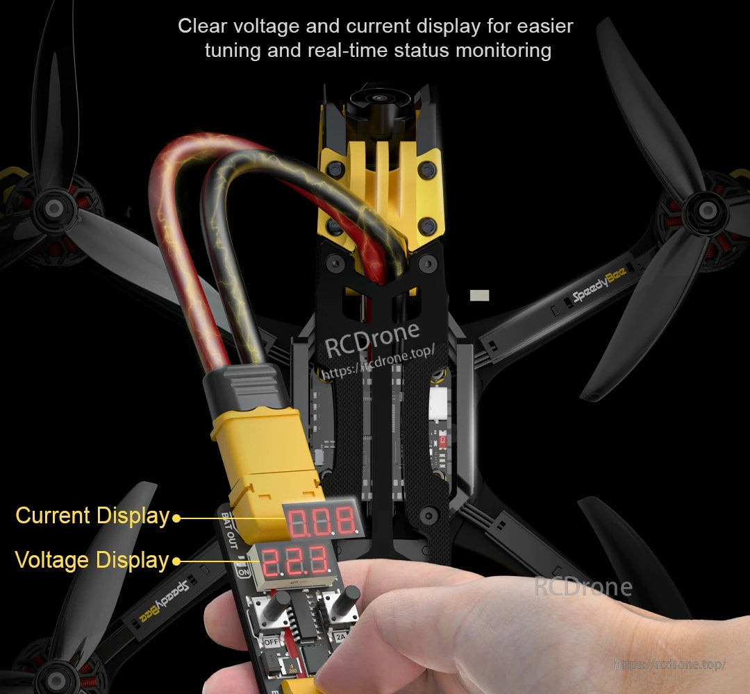 SpeedyBee Short-Circuit Protector Smart Power Tester
