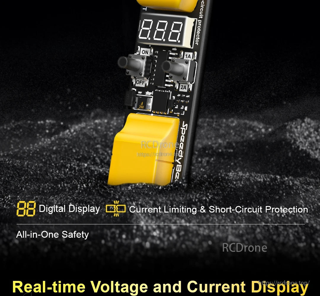 SpeedyBee Short-Circuit Protector Smart Power Tester