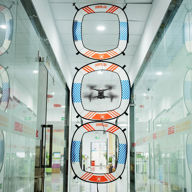 StartRC Avata 2 FPV Gate, The product has race-ready sizing with an outer gate size of 850mm x 850mm and an inner opening of 600mm for smooth FPV passes.