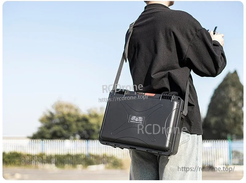 StartRC DJI Neo Case, Custom fit for DJI NEO aircraft, designed to hold RC2/RC-N3 controllers and essential accessories.