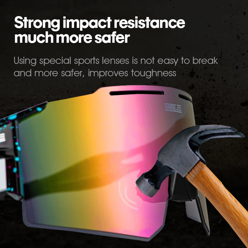 StartRC Drone Flight Goggle, High-impact resistant, durable sports lenses provide enhanced safety and protection during use.