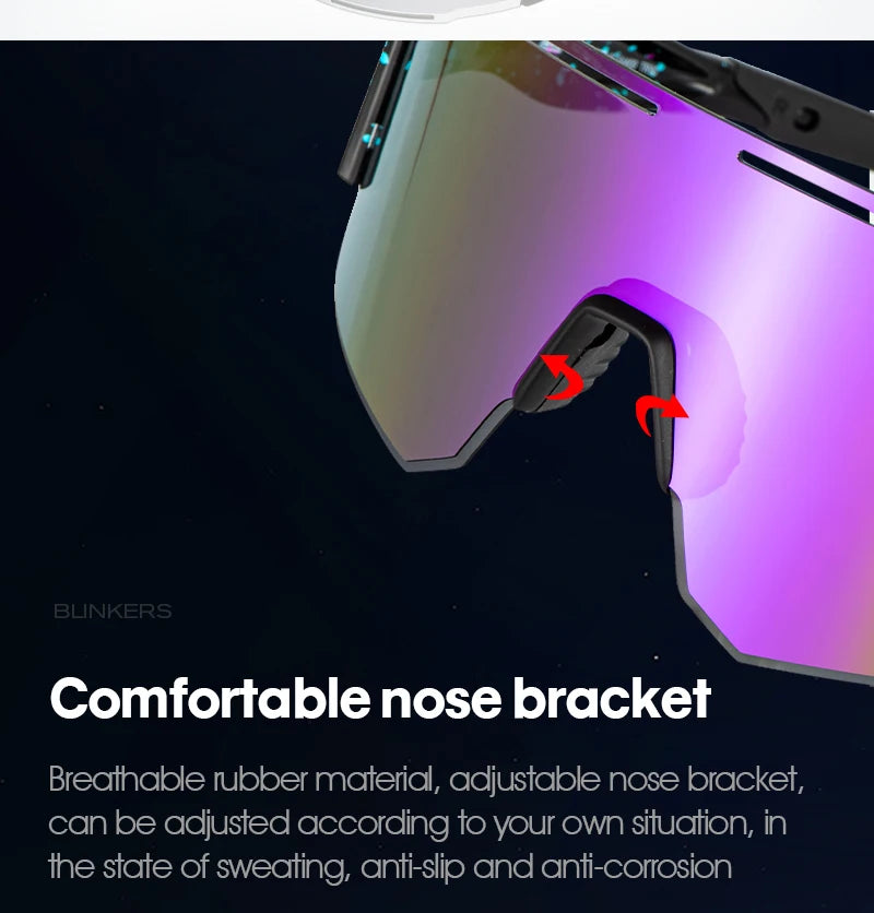 StartRC Drone Flight Goggle, Breathable, adjustable rubber nose bracket offers anti-slip, corrosion-resistant comfort.