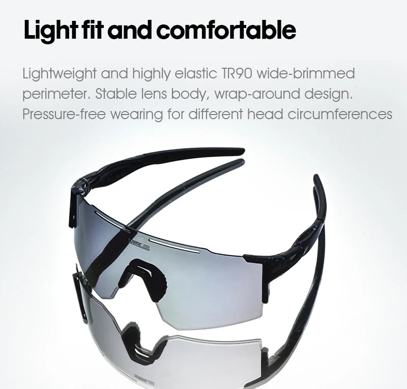 StartRC Drone Flight Goggle, TR90 goggles with wrap-around design fit comfortably on all head sizes.