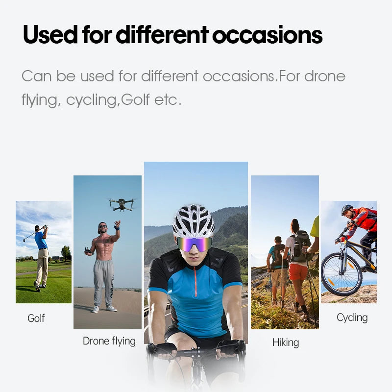 StartRC Drone Flight Goggle, Goggles for golf, drone flying, cycling, hiking