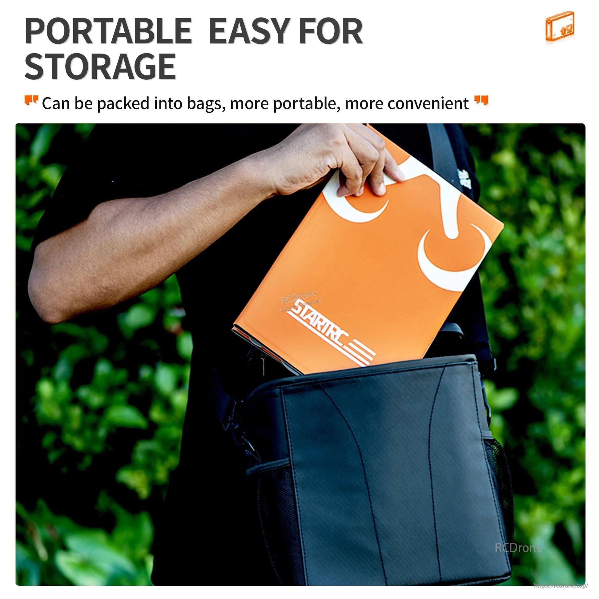 StartRC Drone Landing Pad, Foldable landing pad, portable and easy to store.