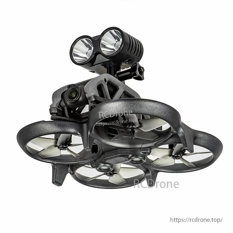 STARTRC Drone Searchlight pour DJI Avata, 135lm 4 modes USB Lumière rechargeable, 520mAh 3W, GOPRO/1/4IN MONT