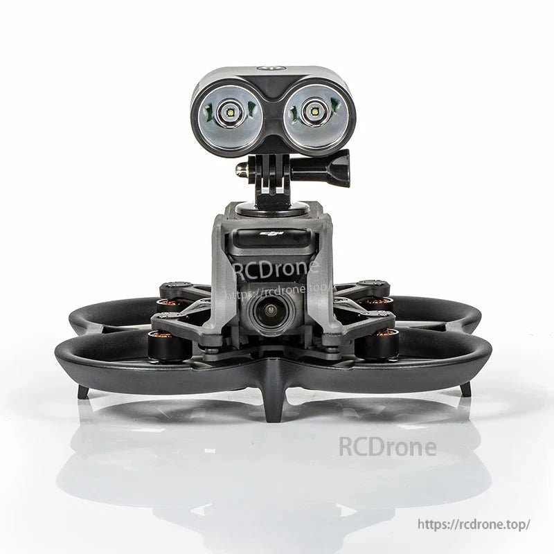 StartRC Drone Searchlight for DJI Avata, a rechargeable light with 135lm output and 4-mode operation.