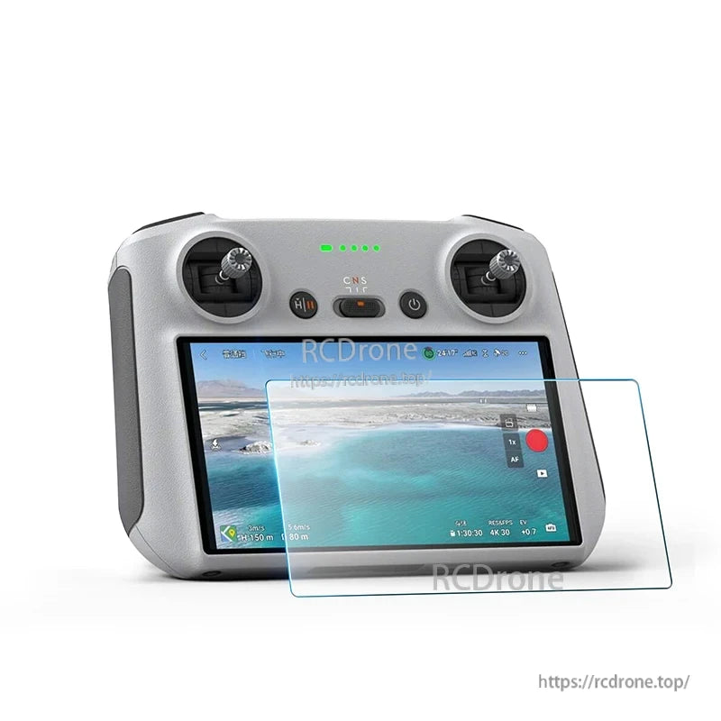 StartRC Mavic 3 Screen Protector, The StartRC Tempered Glass Film Screen Protector is designed for DJI RC and DJI RC 2 remote controller displays.