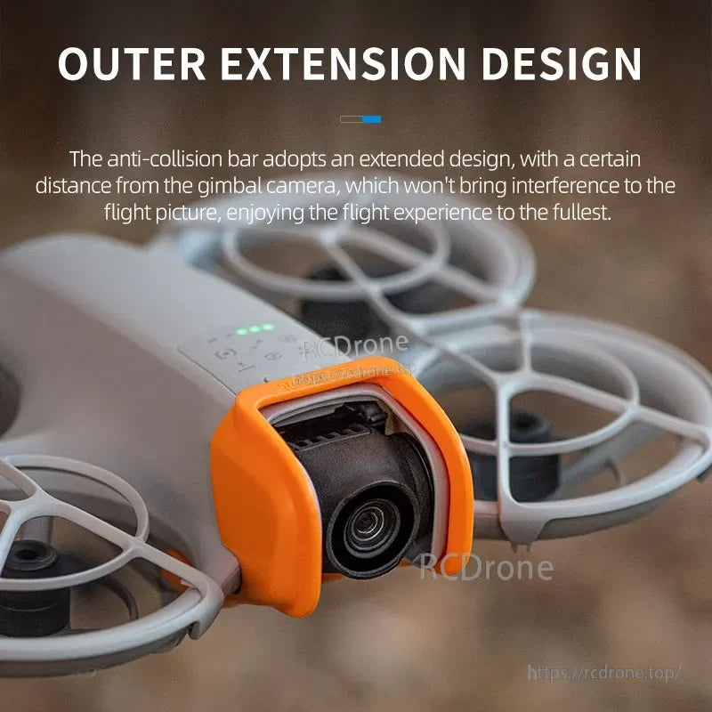 StartRC Neo Gimbal Guard, Outer extension design anti-collision bar protects camera without interfering flight picture.